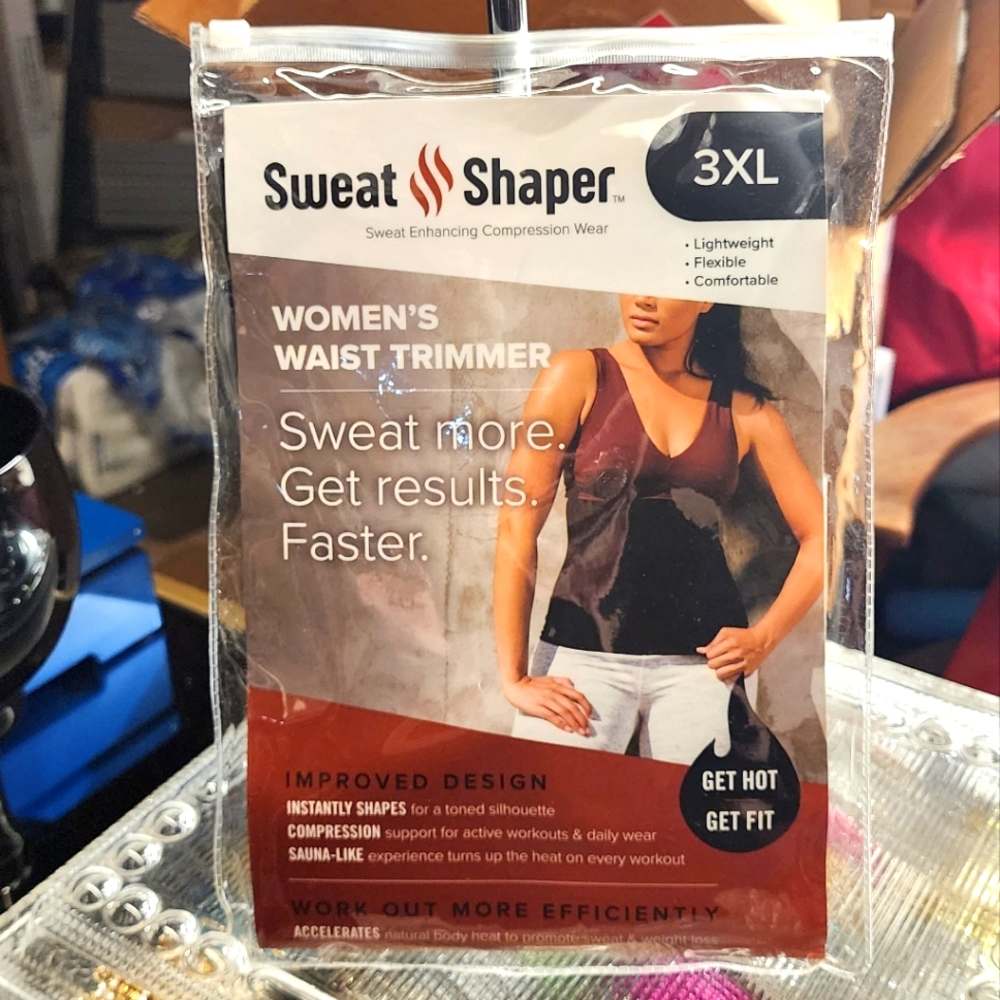 Women's Waist Trimmer/ Sweat Enhancing Compression Wear